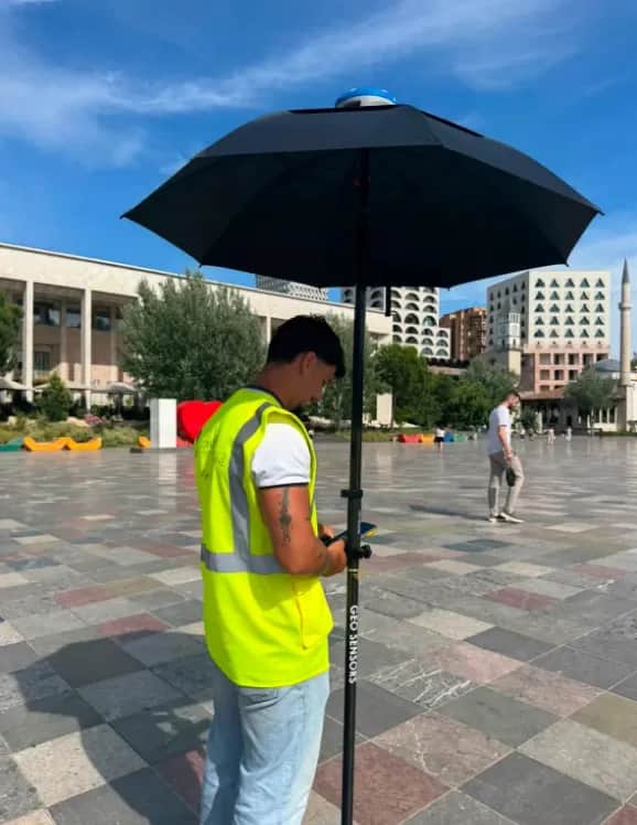 Suncobran za GPS/GNSS uređaj